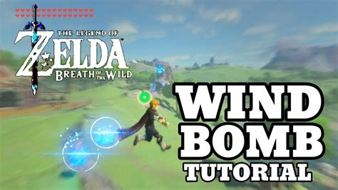 Take a second. . How to wind bomb botw